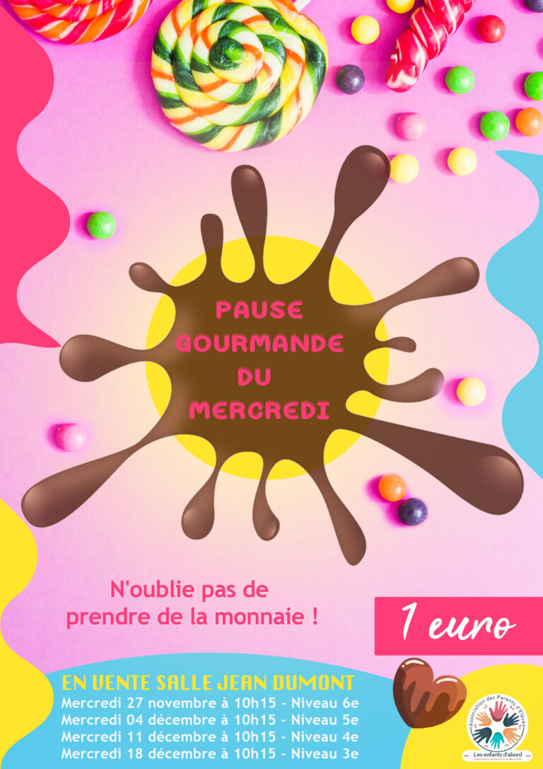 PAUSE GOURMANDE du mercredi